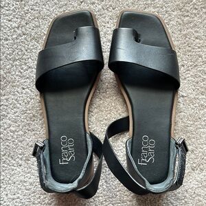 Franco Sarto Black Women's Sandals
